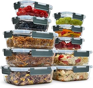 uandu Glas-Portionsboxen, 10er-Set