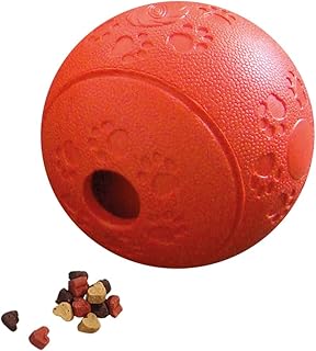 Nobby Vollgummi Snackball rot 11 cm