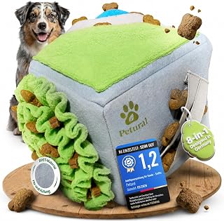 Sniffix - Der 8-in-1 Schnüffelwürfel | Intelligenzspielzeug für Hunde | interaktives Hundespielzeug | Hundespielzeug Intelligenz | Schnüffelball Hund | Hunde intelligenzspielzeug