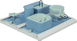 TRIXIE Hundespielzeug Intelligenz Dog Activity Strategiespiel „Poker Box 2“ – Anspruchsvolles Intelligenzspielzeug für Hunde zur Beschäftigung, 31x31cm – 32013
